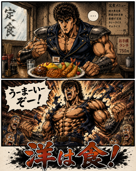 You（洋）はShock（食）！