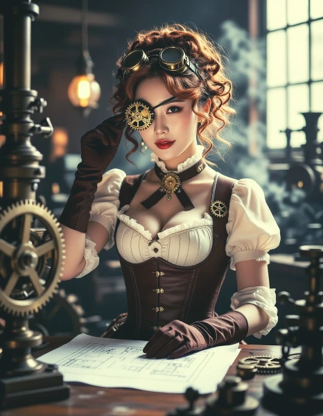 蒸気と歯車の天才発明家 - Genius inventor of steam and gears