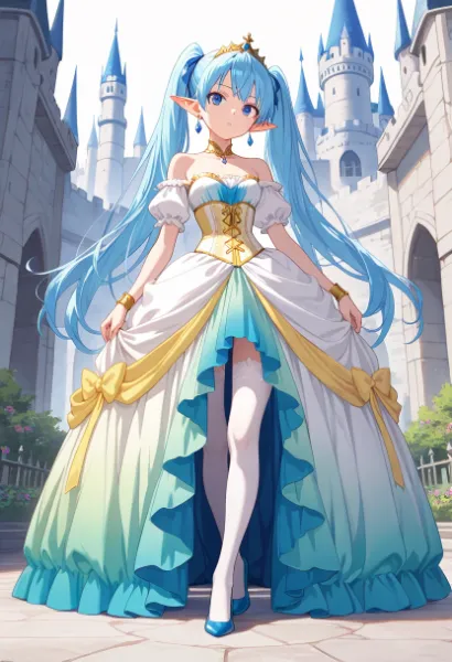 髪先の光が空に浮かび、そっとした情緒が胸に広がる