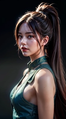 Beautiful and lovely woman