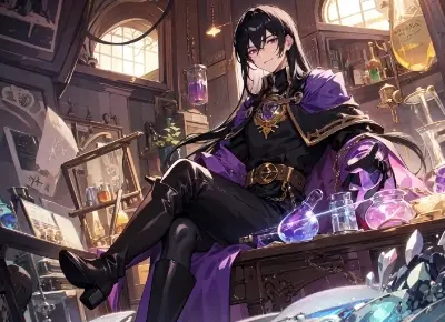 黑色長發のサムネイル