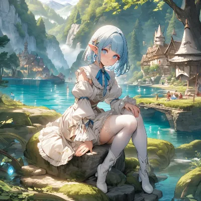 朝の里