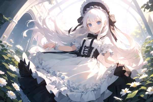 白の園庭
