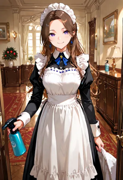 お掃除の仕上げ