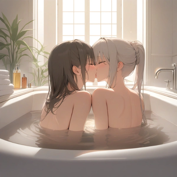 百合キス