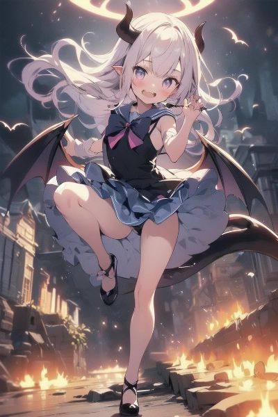 小悪魔化した魔法少女