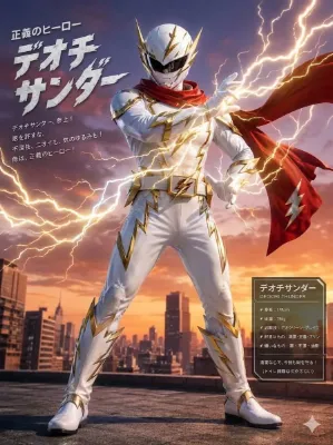 【小説】正義の味方！ デオチサンダームジョウ