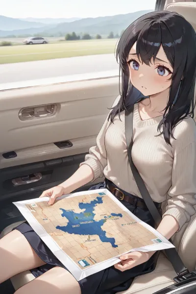 ねぇ、これ道路が描かれていないんだけど？