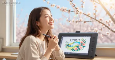 春爛漫イラスト、完成したよ🌸