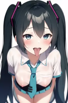 スケスケの初音ミクさん