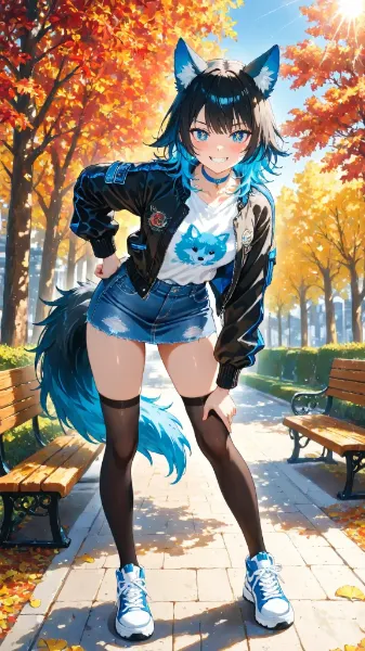🐺 ミニスカート 〜動きやすけりゃ短くてもいいだろ！〜💙