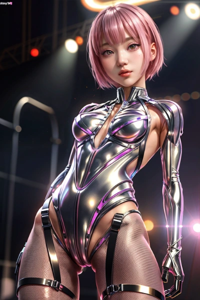 サイバーパンクな女の子