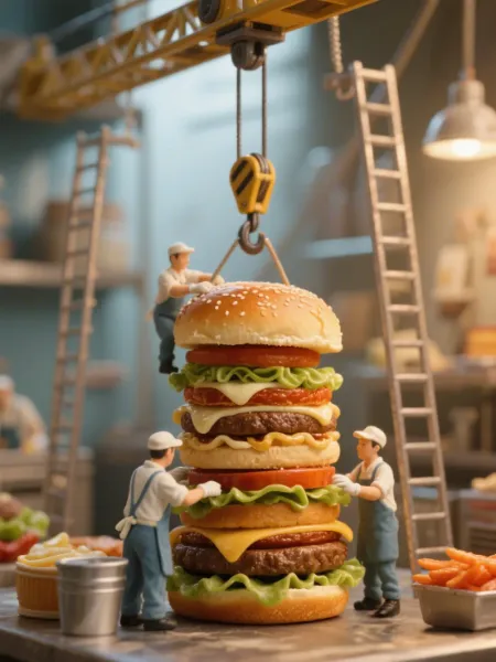 ミニチュアバーガー工房