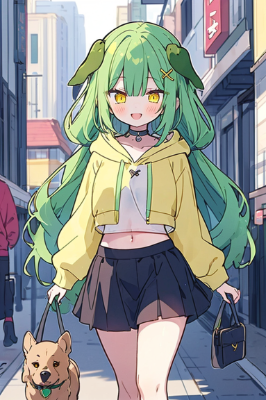 犬と少女