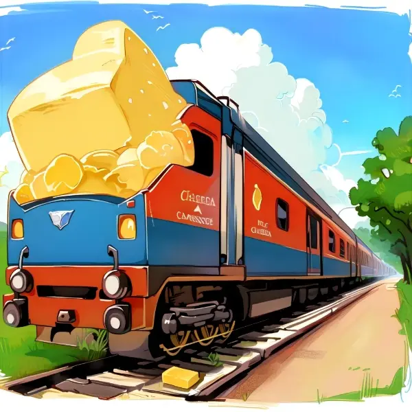 cheese train