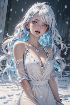 ice dress snowflake