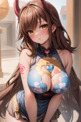 巨乳のモン娘お姉さん