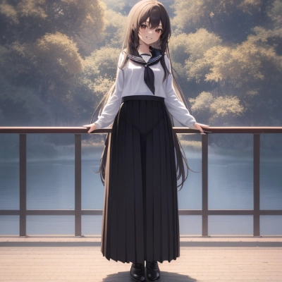 ロングスカート少女 #6