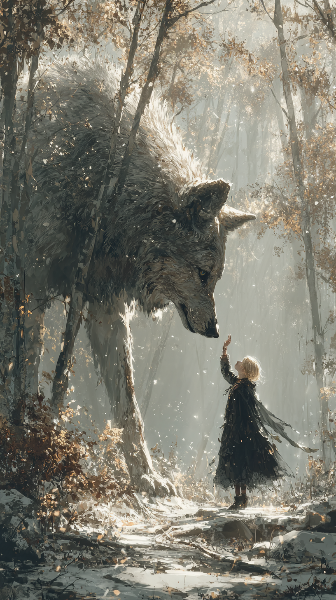 でかいオオカミ🐺