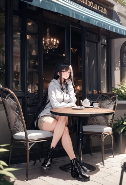 カフェのひととき