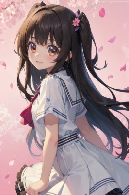 lovely eye、 唯華「花柄ピンク3」