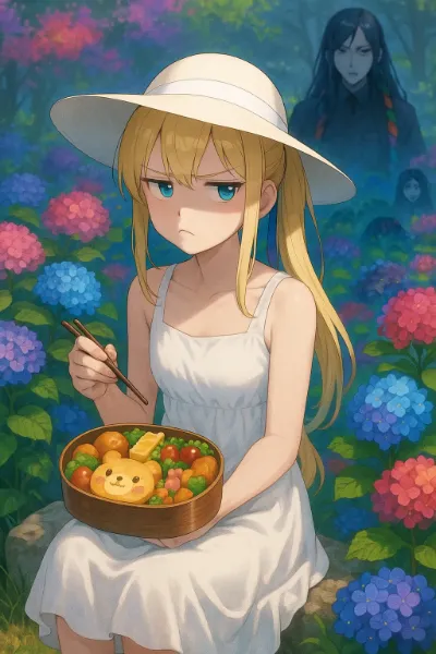 紫陽花戦域のお弁当騒動 ――PH値異常と非公式少尉の動向についての記録――