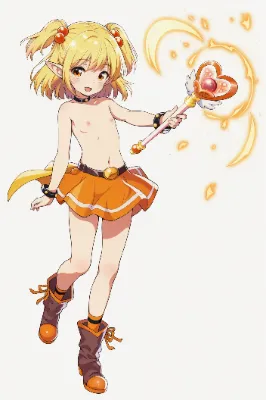 トップレス魔法少女なエルフさん