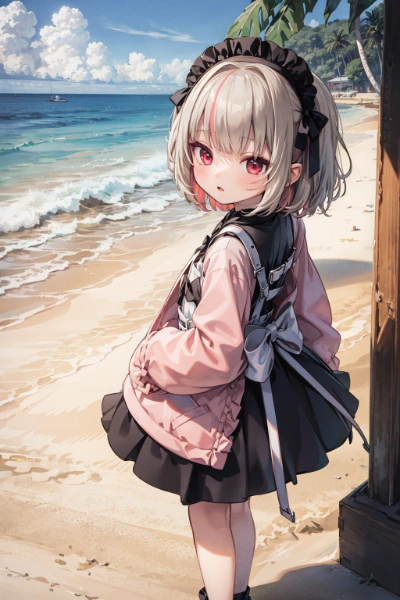 ビーチのリリム