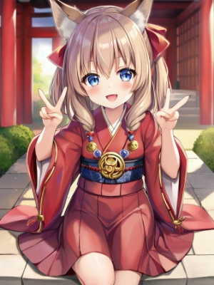 稲荷神社の娘っ子