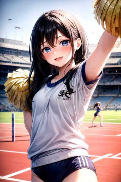 運動会の応援