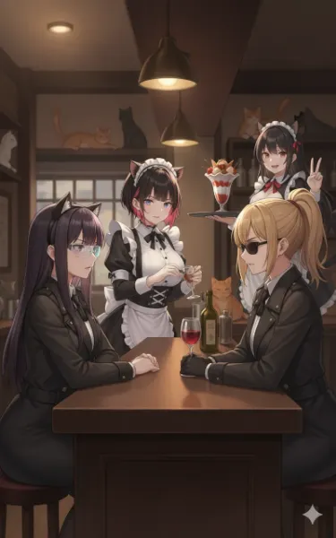 「極秘作戦：オペレーション・ブラックキャット・マキアート」 ～猫耳とサングラス、そして見えざる締め付け（コルセット）～