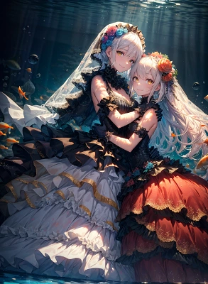 女の子×女の子