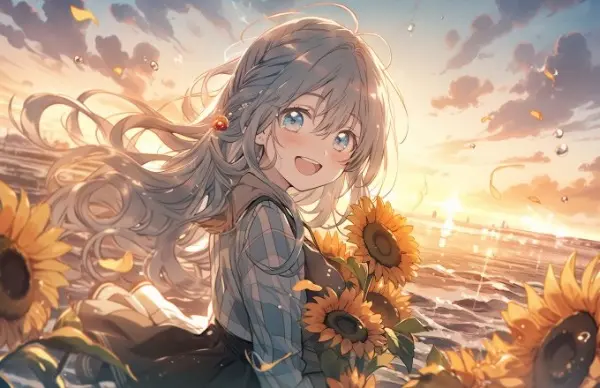 夕焼けよりも眩しいキミの笑顔