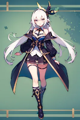 ロングヘアーの女の子