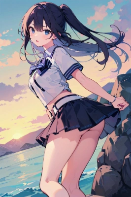 黒髪