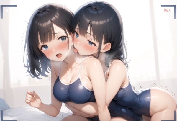 ※R18※（DALL-E3×Novel AI）彼女の母親を、彼女と一緒にマッサージ