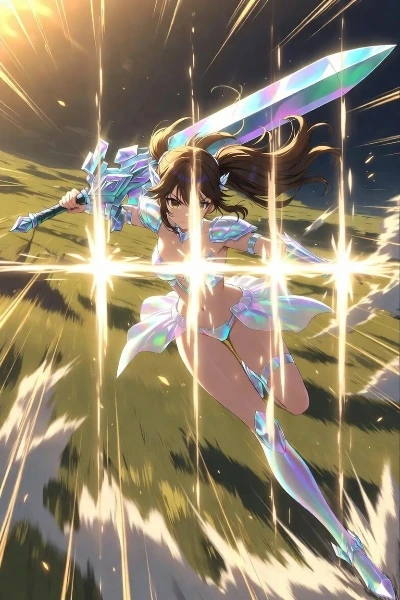 ぴこーん！短冊斬り！