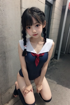 セーラー水着