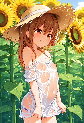 夏の少女
