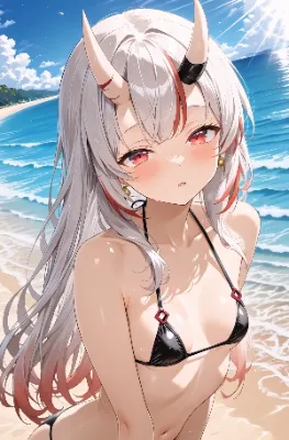 [動画]水着あやめちゃん