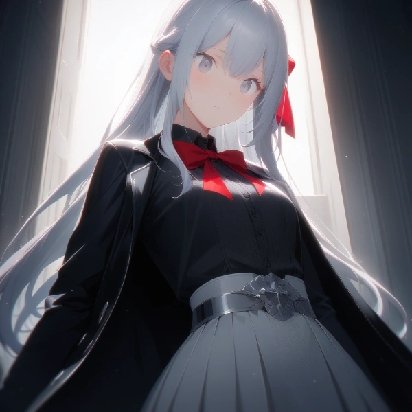 銀髪ちゃんの近代改修実験中(服装)