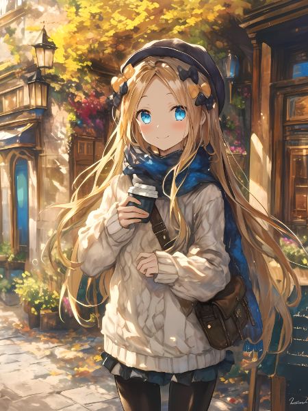 コーヒーとFGOのアビゲイルちゃん☕