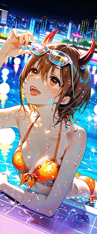 水着供養イラスト