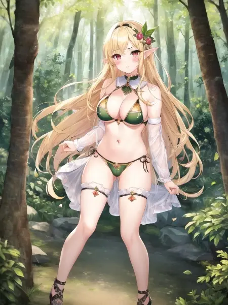 水着エルフさんシリーズその３