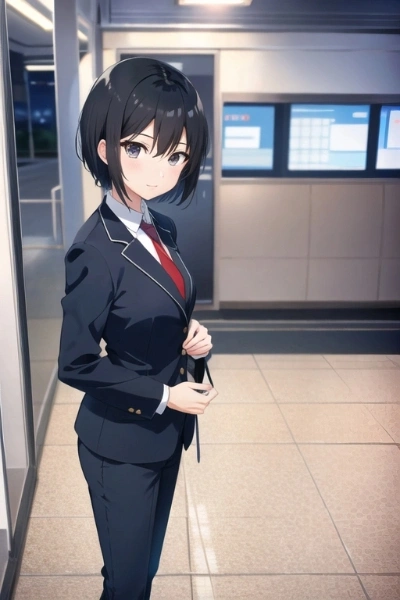 帰り道で顔見知りの駅員さんが微笑みかけてくれる