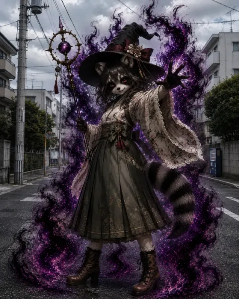 アライグマのヴィラン誕生