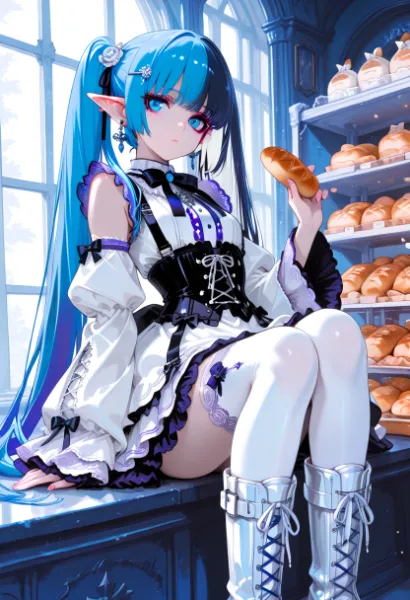 白きドレス、赤き瞳、焼きたての魔法