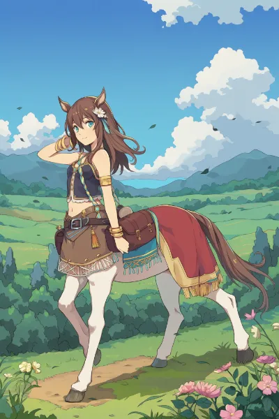 草原の風に導かれて ケンタウロスの旅路