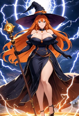 銅色の魔女