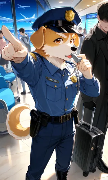 犬のおまわりさん
